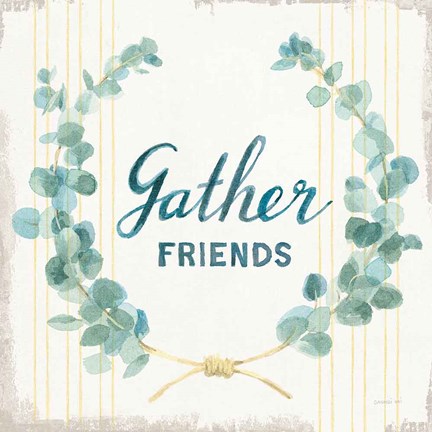 Framed Floursack Home IX Print