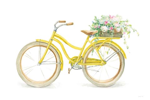 Framed Floursack Home II on White Print