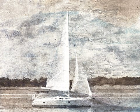 Framed Sailboat on Water Print