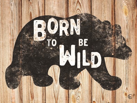Framed Born to Be Wild Print