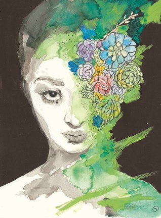 Framed Strength Print