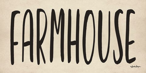 Framed Farmhouse Print