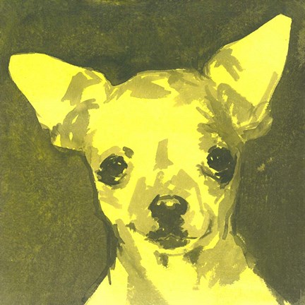 Framed Pop Modern Dog VII Print