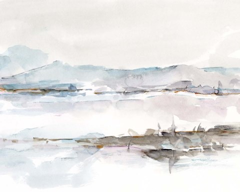 Framed Across the Marsh II Print