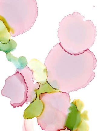 Framed Pink Pop II Print