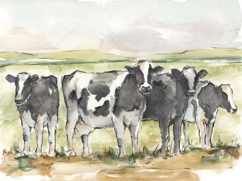 Framed Field Days I Print