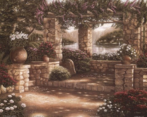 Framed Villa Venuto Print