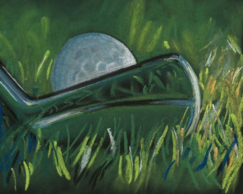 Framed Tee Time I Print