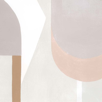 Framed Pastel Eclipse I Print