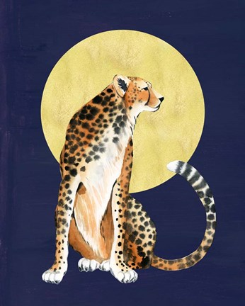 Framed Queen of the Jungle II Print