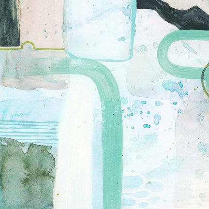 Framed Minted Storm I Print