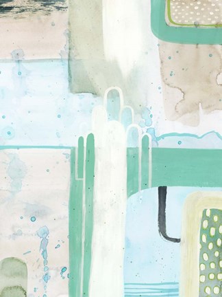 Framed Minted Storm VI Print