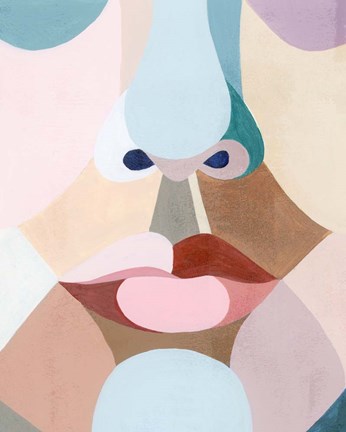 Framed Delicate Features I Print