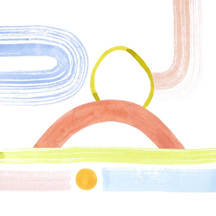 Framed Playful Pike IV Print