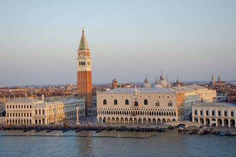 Framed Early Light, Venice I Print