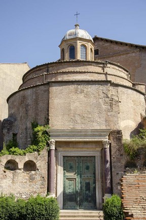 Framed Rome Landscape III Print