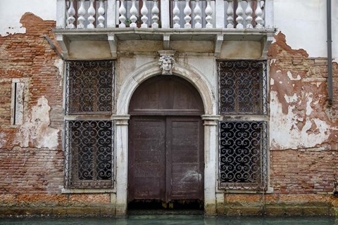Framed Windows &amp; Doors of Venice X Print