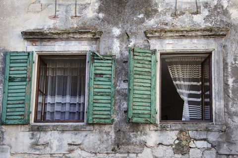 Framed Catching the Breeze - Kotor, Montenegro Print