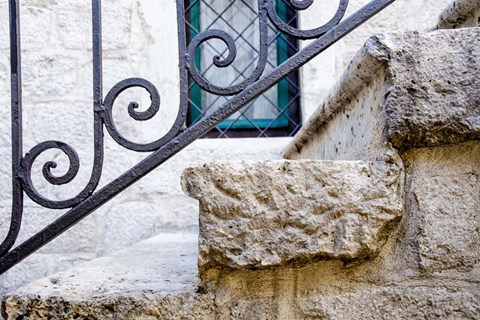 Framed Iron Detail I - Kotor, Montenegro Print