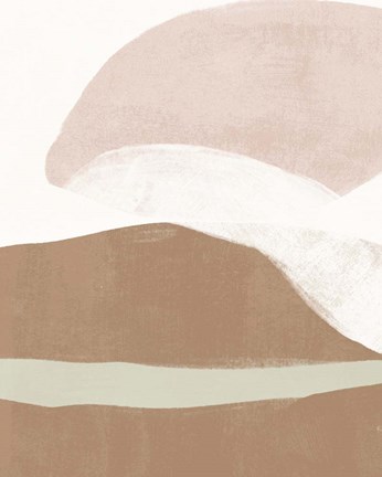 Framed Symphonic Shapes I Print