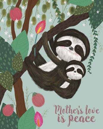 Framed Mother&#39;s Love I Print