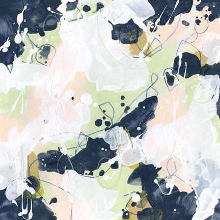 Framed Cellular Patina II Print