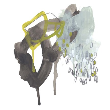 Framed Moon Drop III Print