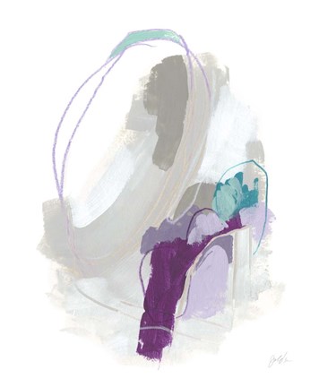 Framed Amethyst Arc II Print