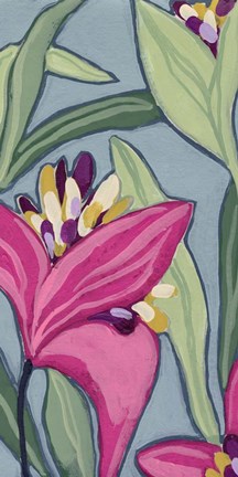 Framed Tropical Mix II Print