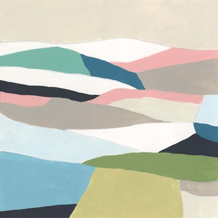 Framed Layerscape II Print