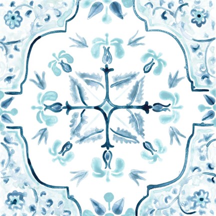 Framed Gamla Stan Tile II Print