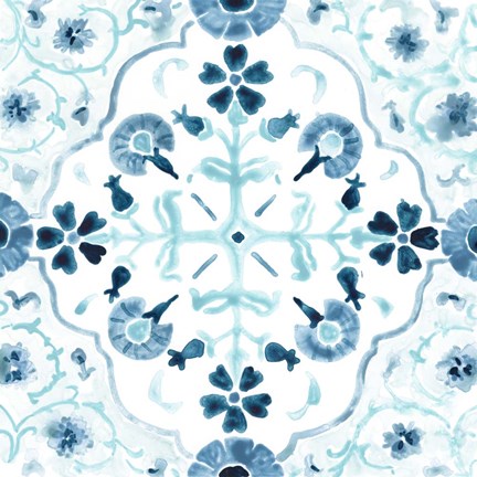 Framed Gamla Stan Tile III Print