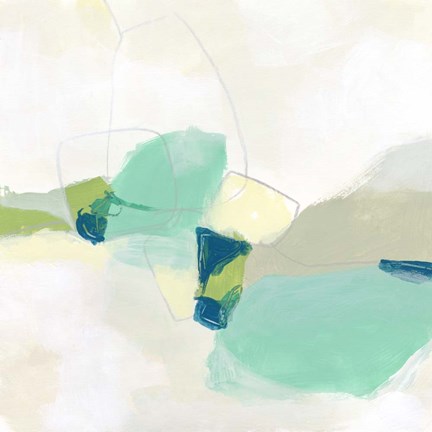 Framed Bouldering II Print