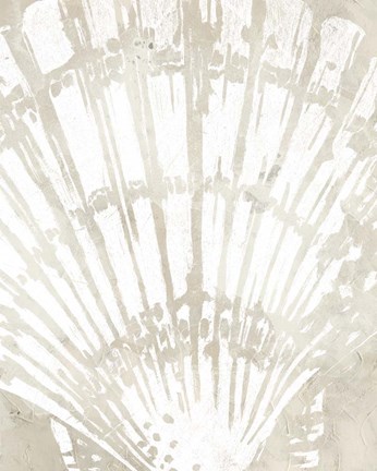 Framed Linen Tropical Silhouette II Print