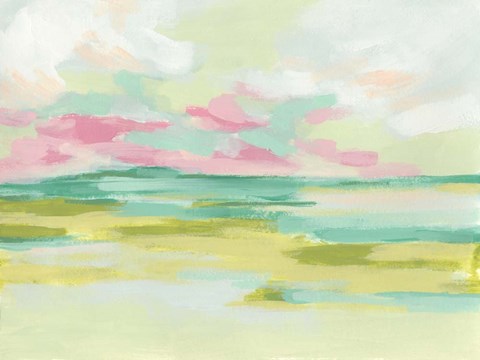 Framed Marsh Morning II Print