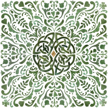 Framed Celtic Knot II Print