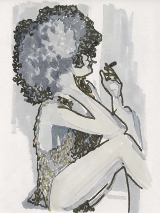 Framed Hidaya I Print