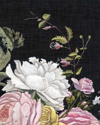 Framed Baroque Grid III Print