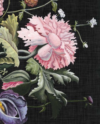 Framed Baroque Grid VIII Print