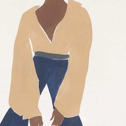 Framed Herself I Print