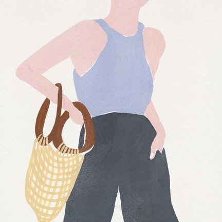 Framed Herself VIII Print