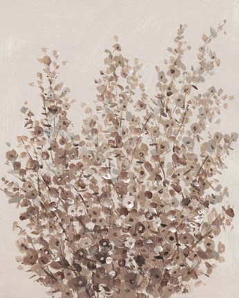 Framed Rustic Wildflowers II Print