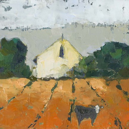 Framed Lengers Barn Print