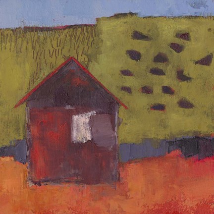 Framed Oosburg Barn Print