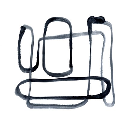 Framed Sinuous II Print