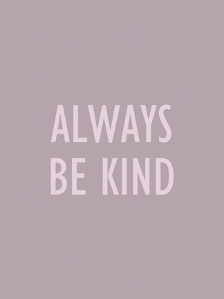 Framed Simple Sentiment II Print