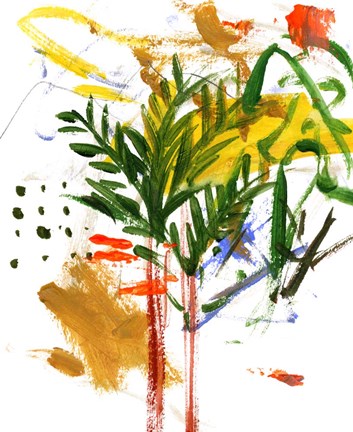 Framed Jungle in My Heart II Print