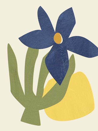 Framed Desert Wind II Print