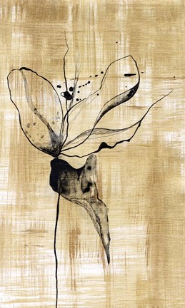 Framed Gilded Beauty II Print