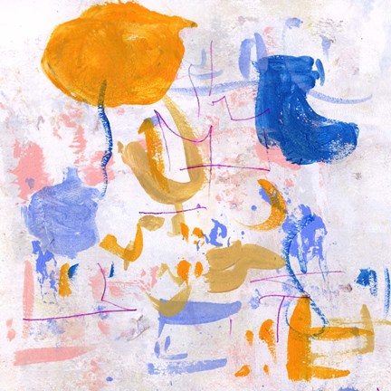 Framed Glowing Ocean III Print